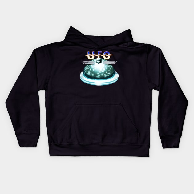 UFO Kids Hoodie by Ryo Yamashita 